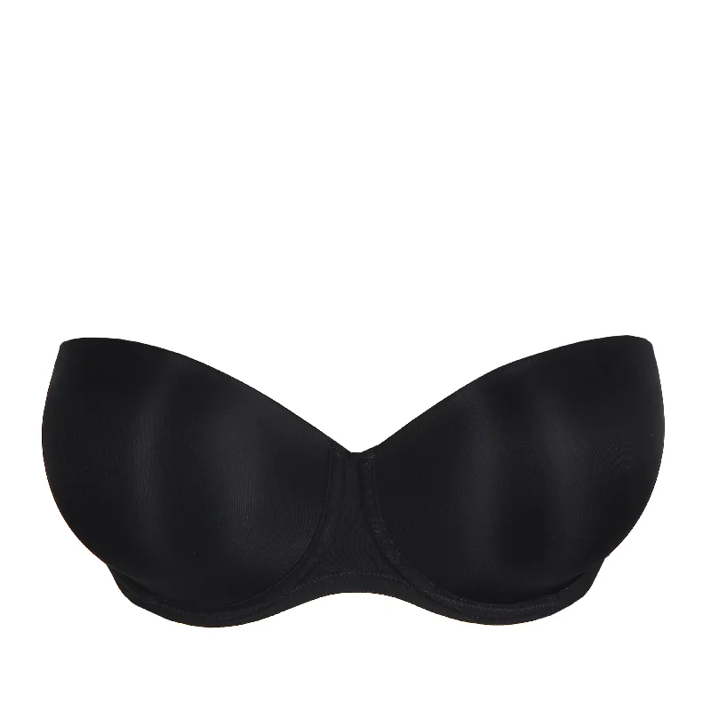 Prima Donna Figuras Strapless Bra | CHARCOAL