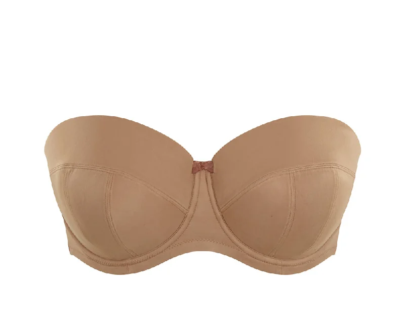 Sculptresse Dana Strapless Bra | CARAMEL