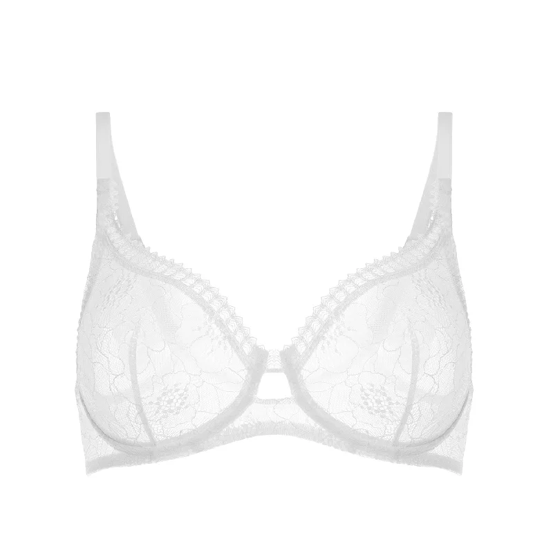 Simone Perele Swing Plunge Bra | WHITE