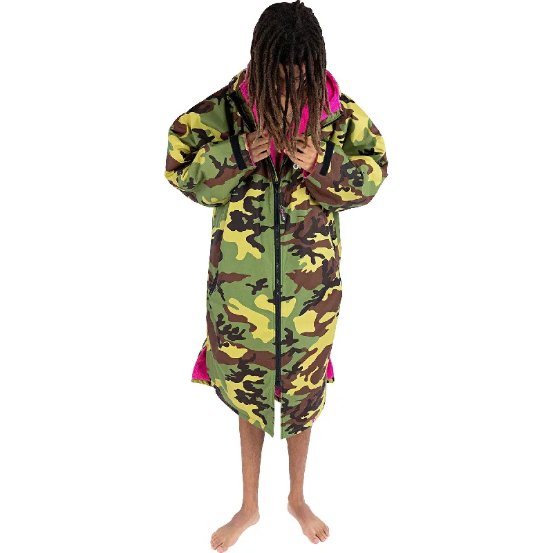 Dryrobe Advance Long Sleeve Changing Robe - Camo