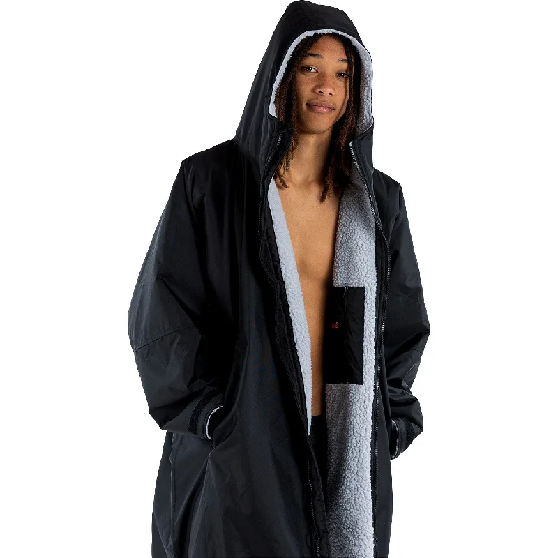 Dryrobe Advance Long Sleeve Changing Robe - Grey