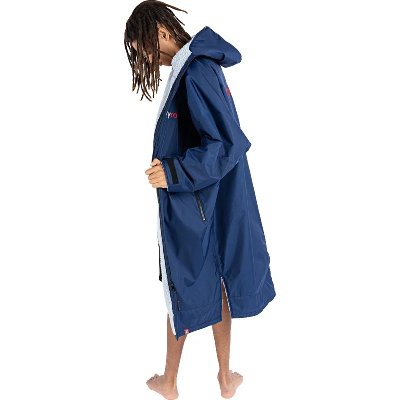 Dryrobe Advance Long Sleeve Changing Robe - Navy