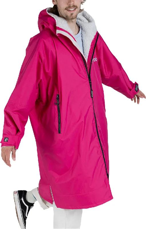 Dryrobe Advance Long Sleeve Changing Robe - Pink