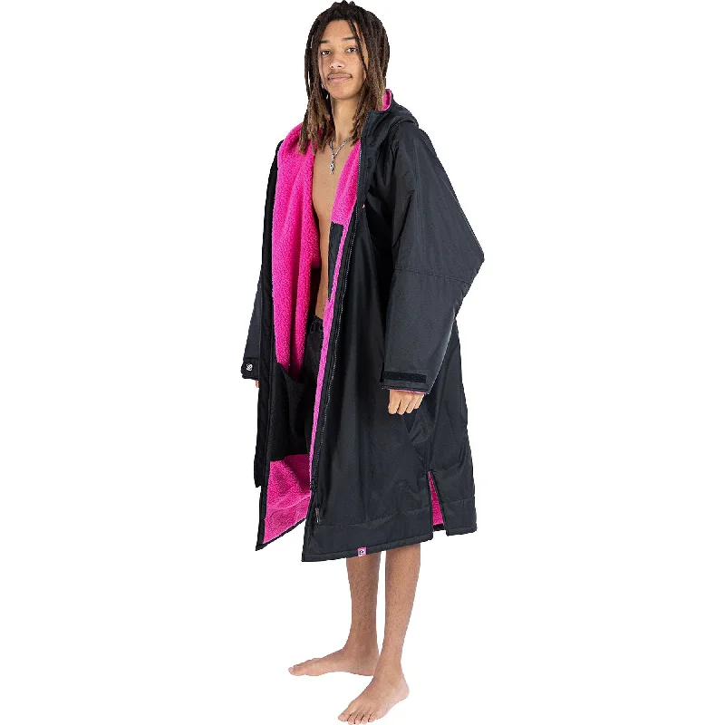 Dryrobe Advance Long Sleeve Changing Robe - Pink