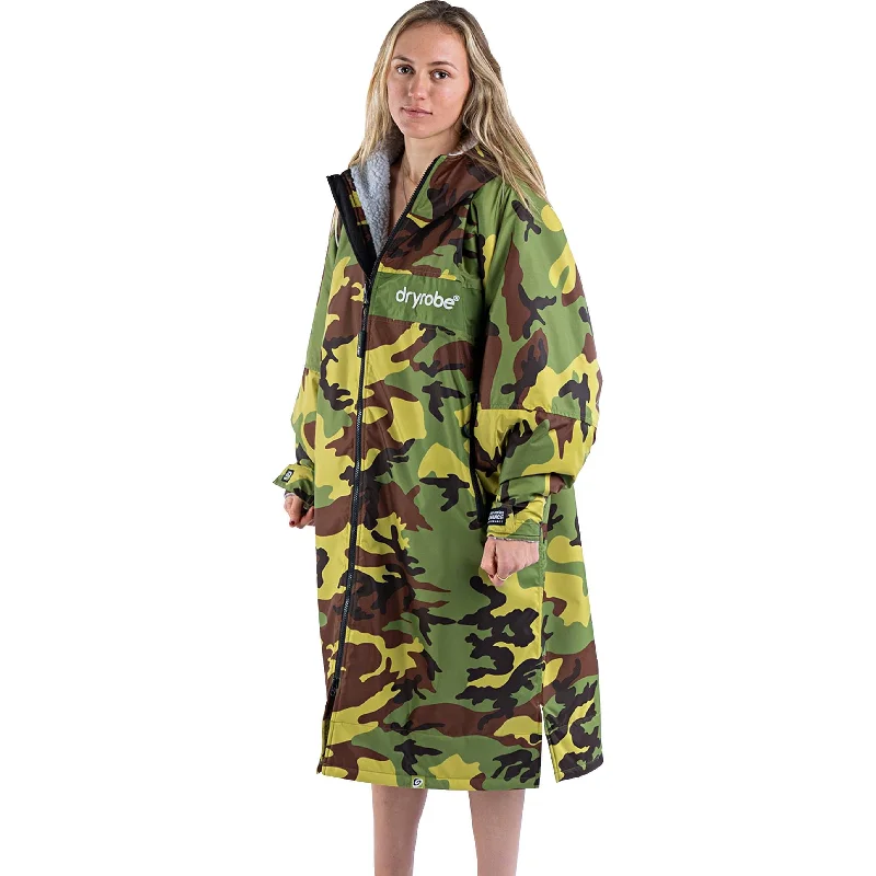 Dryrobe Advance Remix Long Sleeve Changing Robe - Camo