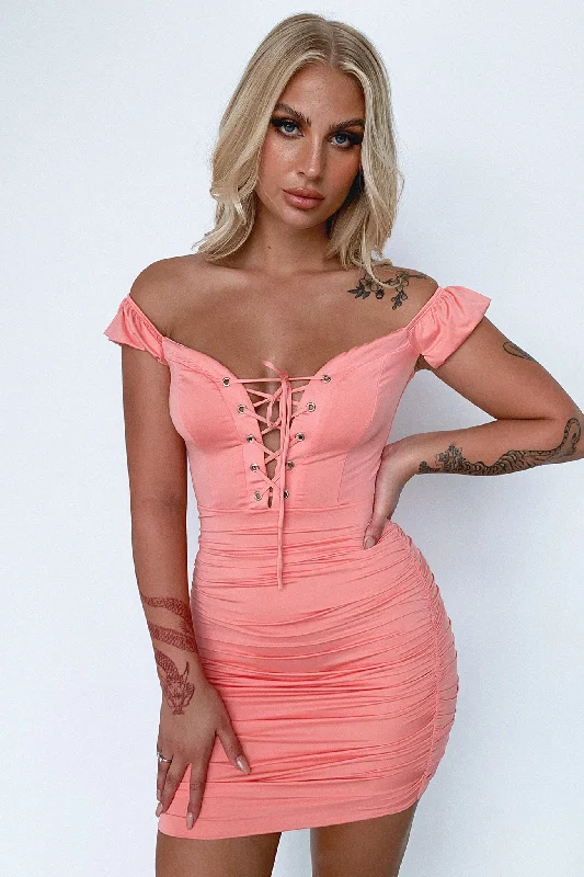 LuxuriousAriana Dress - Pink