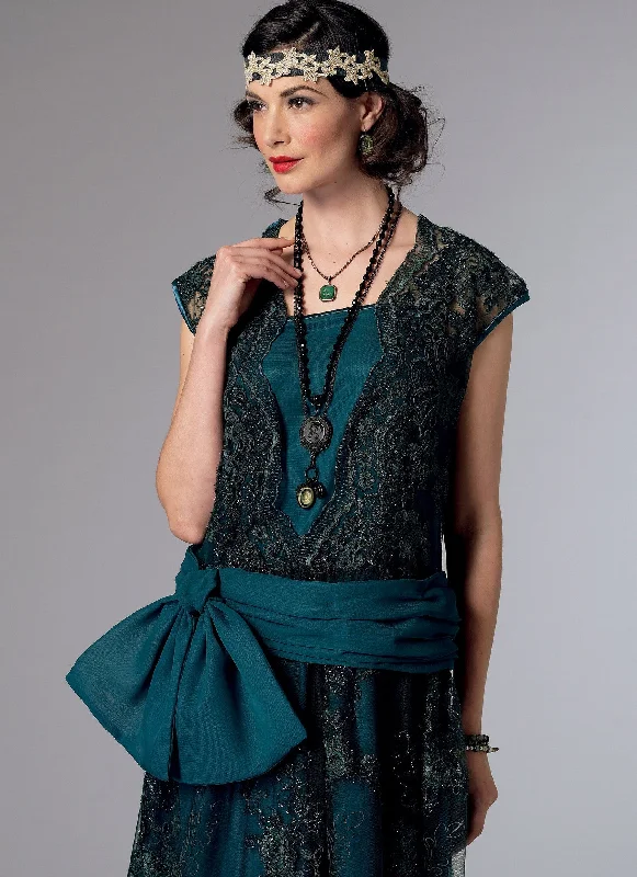 Underground-chicButterick 6399 Women's 1920's Flapper Dress Pattern