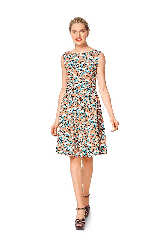 Bodycon perfectionBD6339 Dresses with waistband sewing pattern