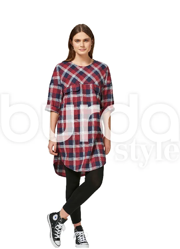 Hollywood-glamBD6475 Women’s Hooded Dress | Burda Style Pattern