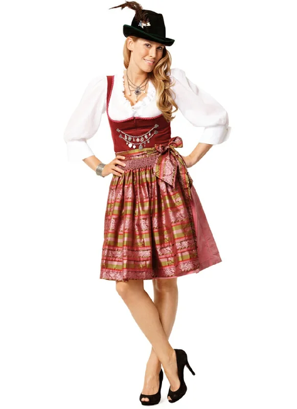 SophisticatedBurda 7443 Dirndl Dress Pattern