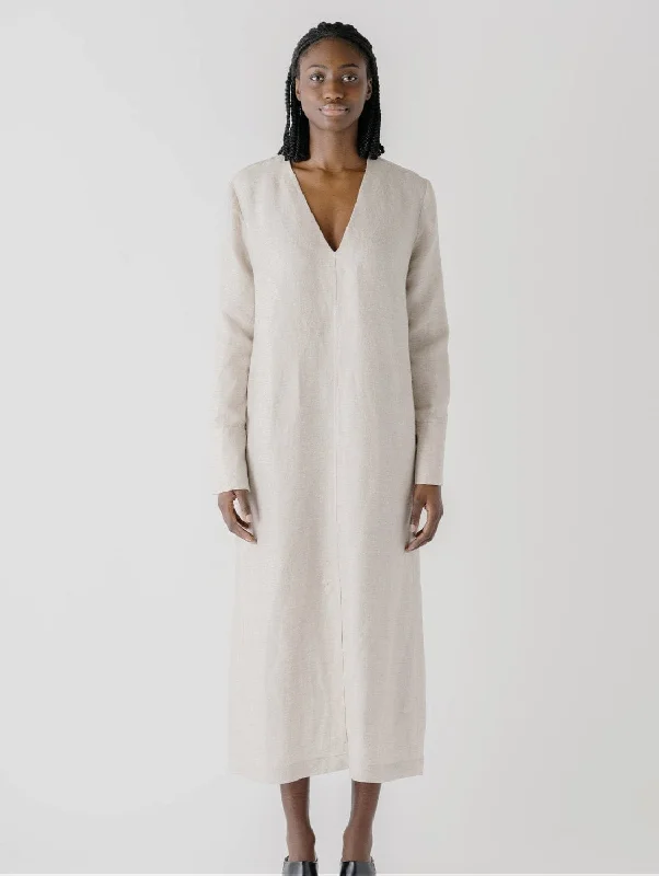 Fashion-forwardCasablanca Hemp & Linen Dress | Stone