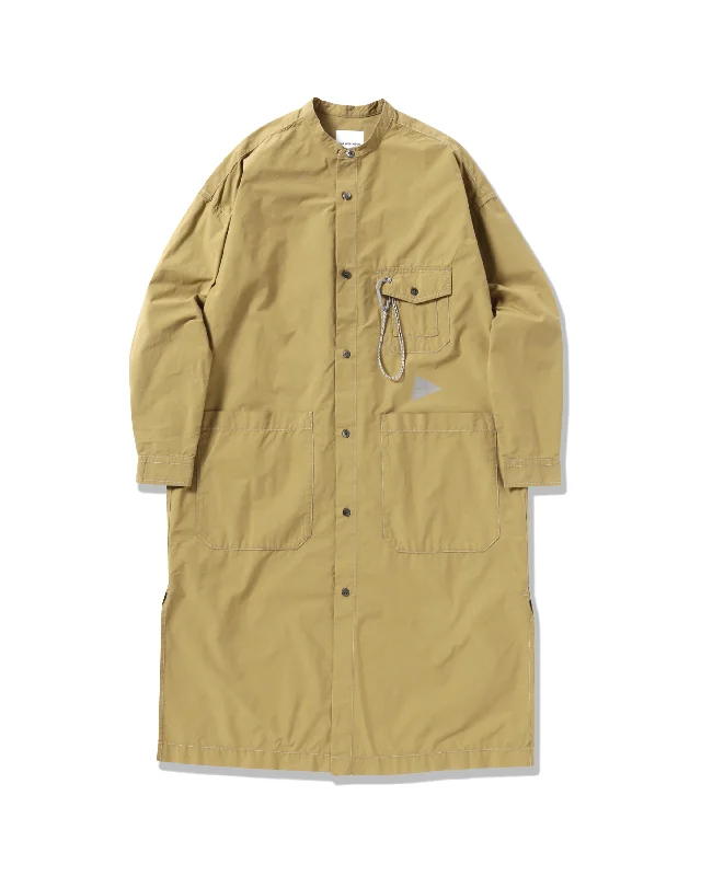 SophisticatedCORDURA Typewriter Long Shirt - Dark Beige