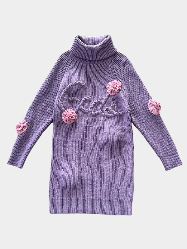 Function-meets-styleFloral Knit Dress