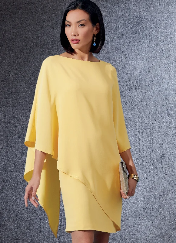 Monochrome-coolVogue Pattern 1614 Misses' Dress
