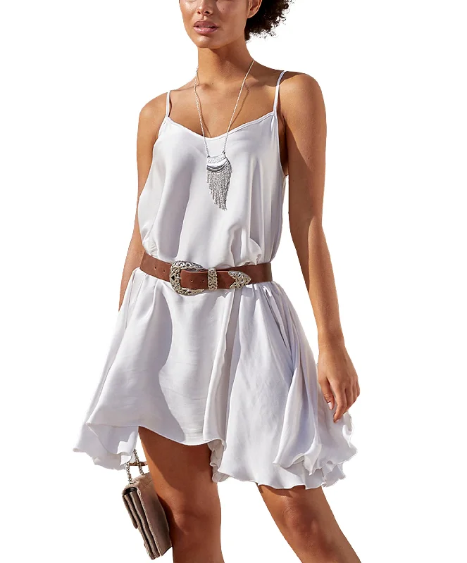 Sun-kissed glamourLASCANA Women's Flowy Spaghetti Strap Dress