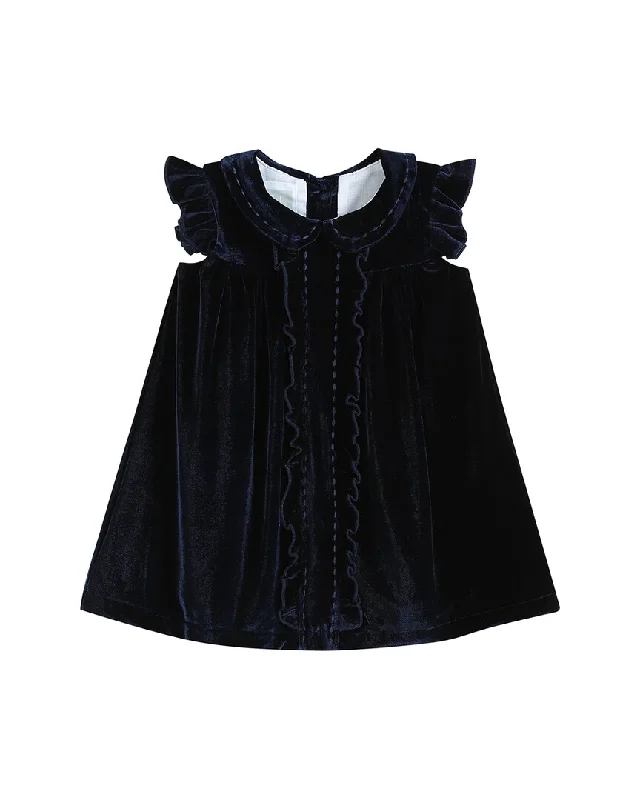 Performance-fashionLil Cactus Velour Flutter Sleeve Dress