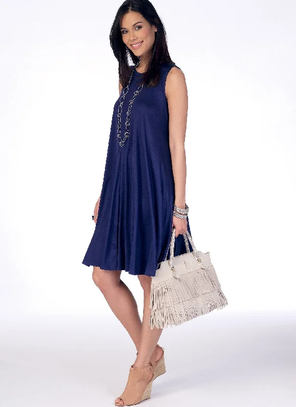 Sci-fi-inspiredM7407 Top and Dress McCalls pattern