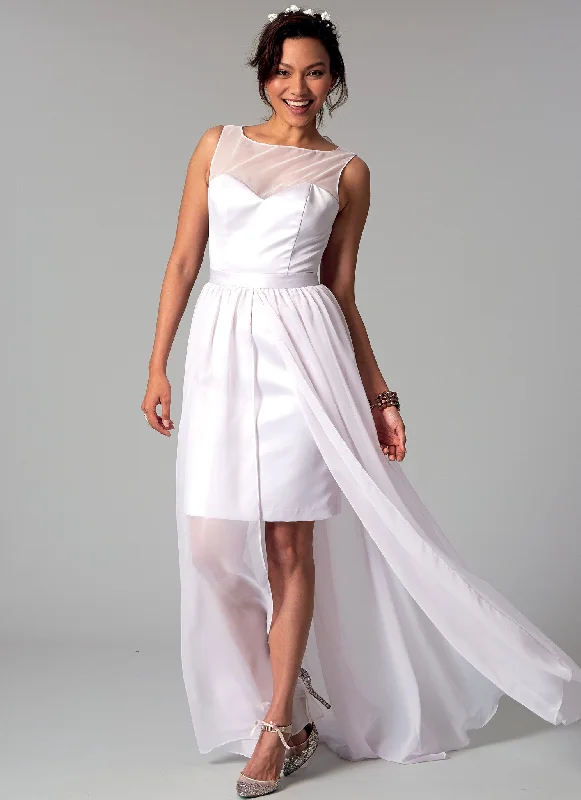 Cosmopolitan-styleM7507 Misses' Mix-and-Match Sweetheart Bridal Dresses