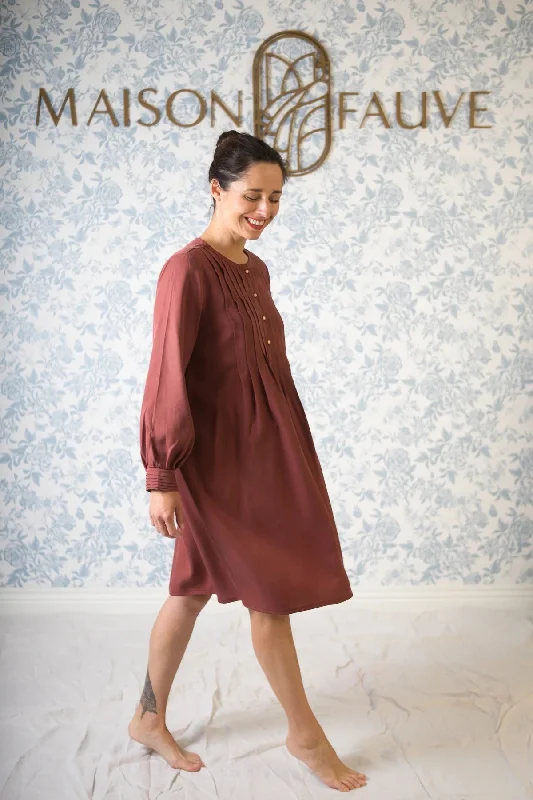 Rocker-inspiredMaison Fauve Atlas Shirt and Dress