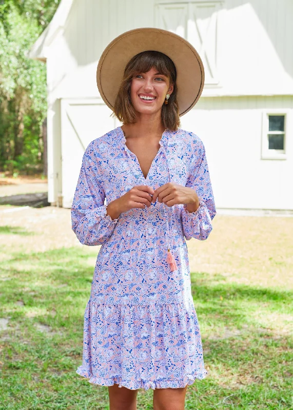 ContemporaryMarion Square Tiered Ruffle Dress