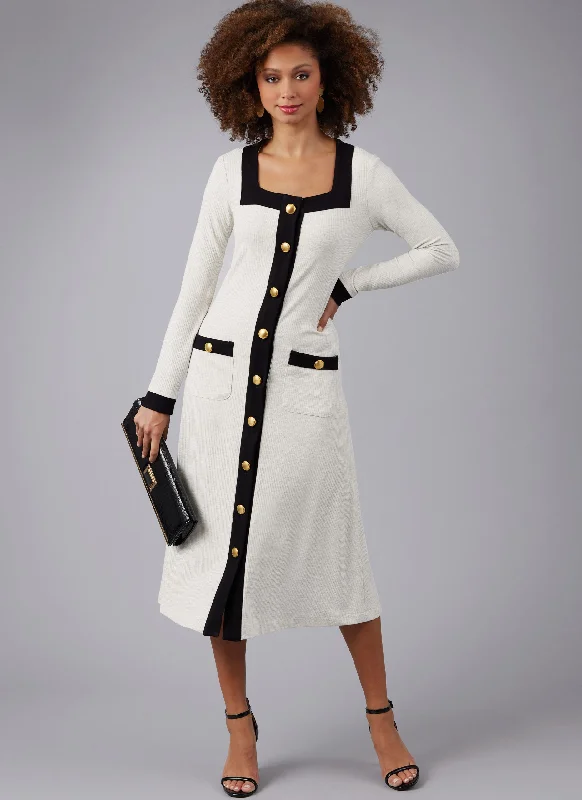 ElegantMcCalls Knit Dress M8434