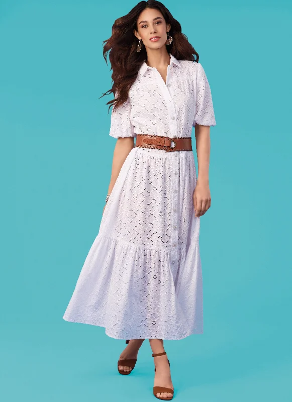 Nostalgic beautyMcCalls 8285 Misses' Top and Dresses sewing pattern