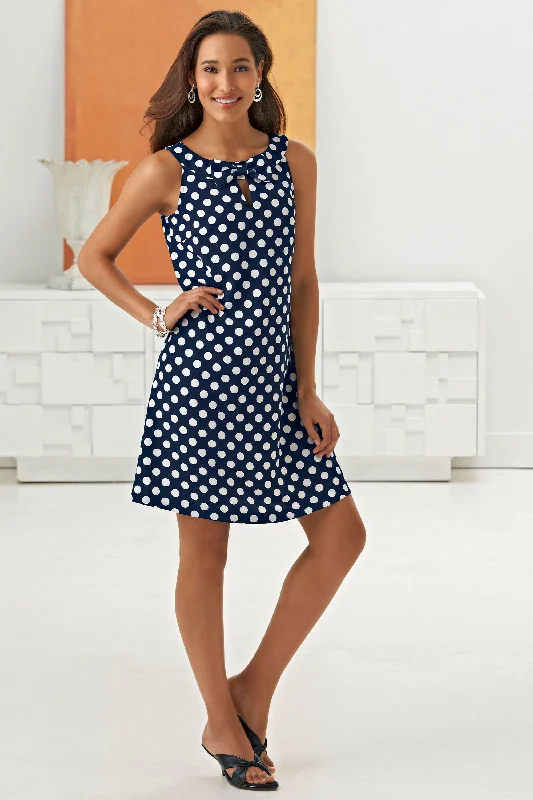 Multi-pocket-styleNL6263 Misses' A- Line Dress