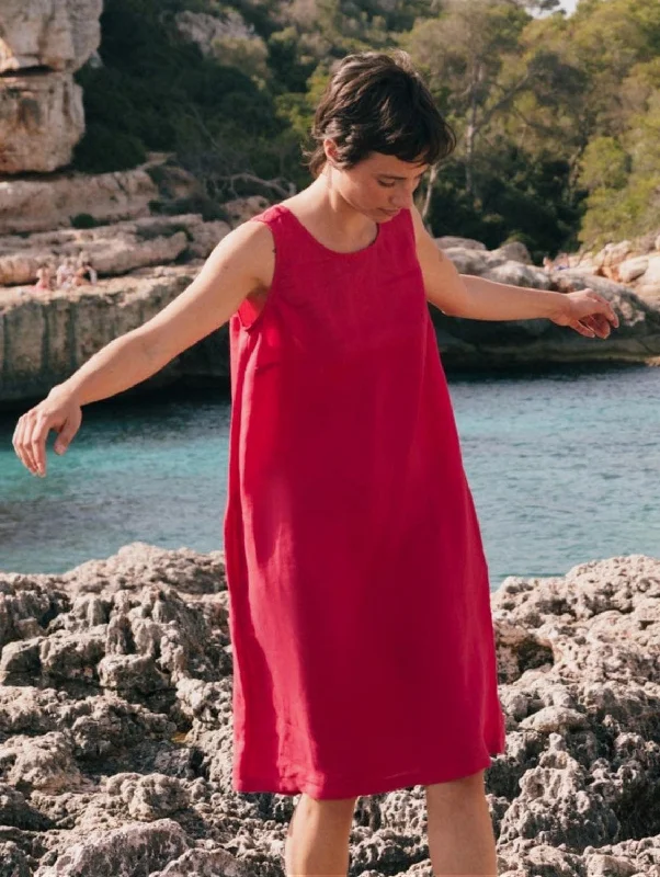 Chic-effortlessNorah Linen Loose Dress | Multiple Colours