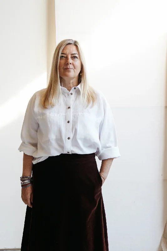 Crisp & refinedPaper Theory Patterns Olya Shirt and Dress