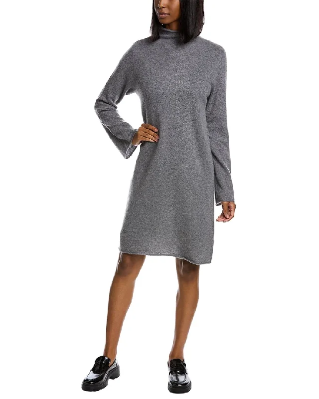 Denim-on-denimphilosophy Funnel Neck Cashmere Sweaterdress