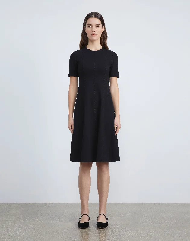 Urban-stylePonti Flared Dress
