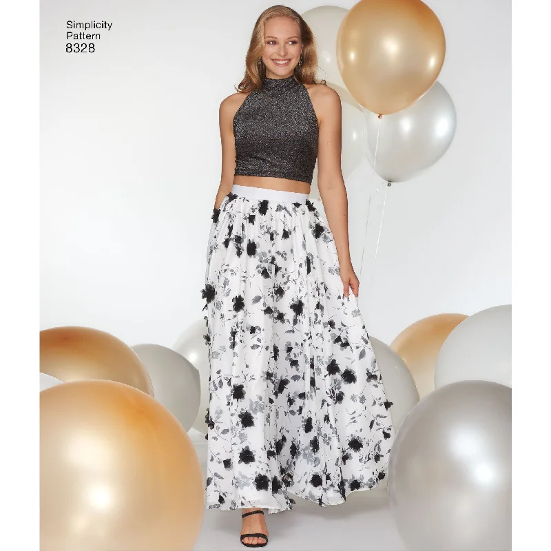 Effortlessly-stylishSimplicity Pattern 8328 misses special occasions dress