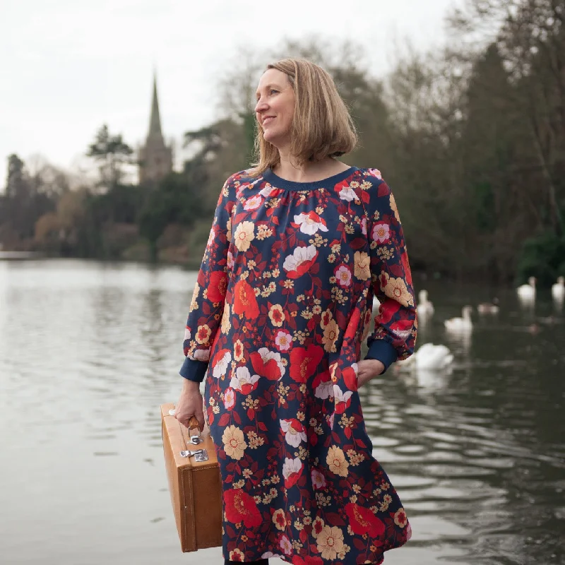 Satin-drapedSew Me Something Imogen Top and Dress
