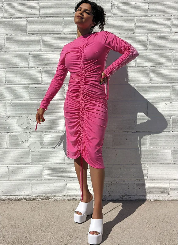 SophisticatedKnow Me sewing pattern 2049 Reversible Knit Dress by Lydia Naomi