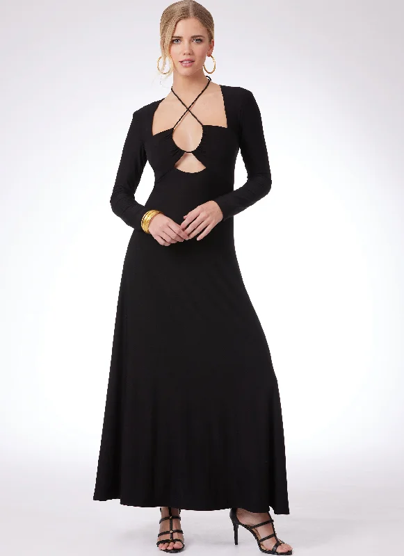 Minimalist-streetMcCall's sewing pattern 8505 Knit Dresses