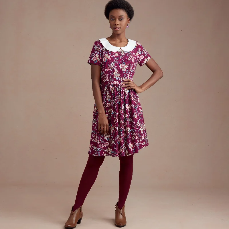 All-black-aestheticSimplicity Sewing Pattern 8946 Misses' Dresses