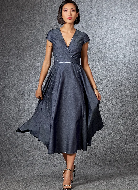 Sporty-glamVogue sewing pattern 1672 | Misses' Dress
