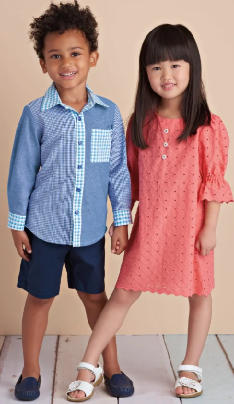 VogueSimplicity Children's Dress and Shirt S8852