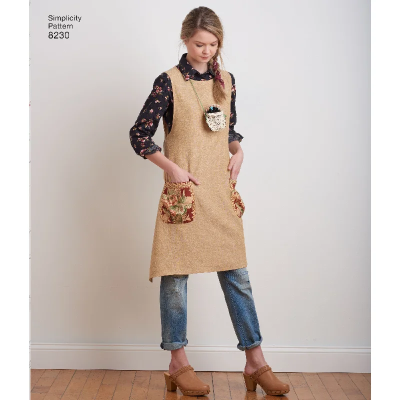 Urban-styleSimplicity Pattern 8230 Dottie Angel apron dress