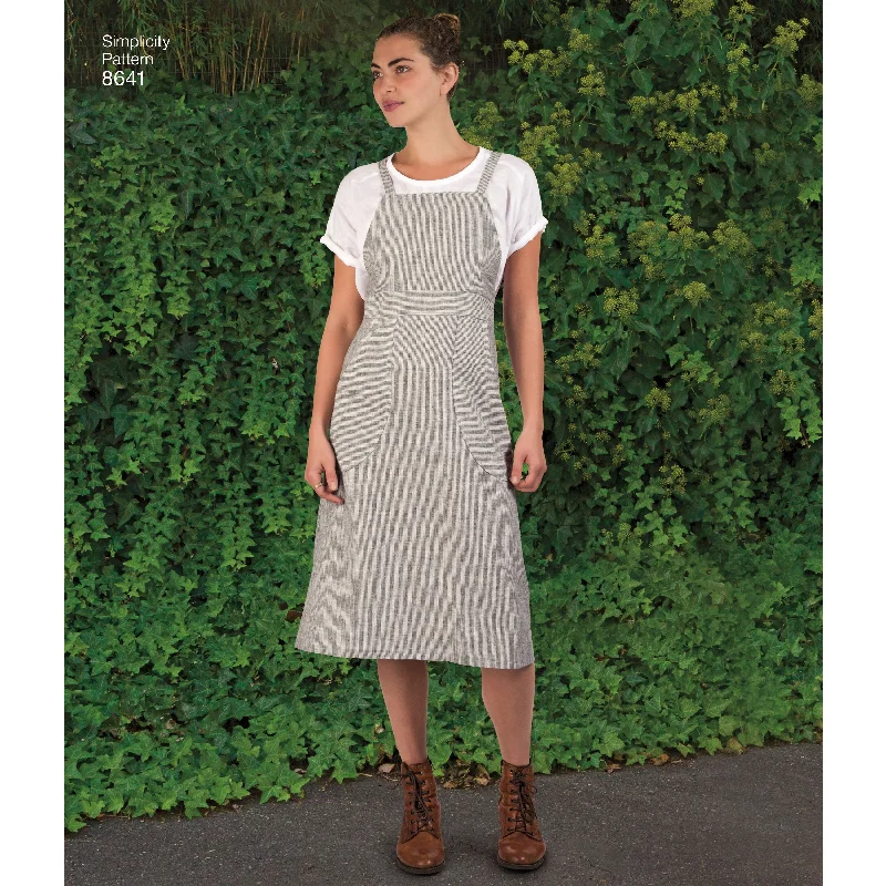 Breezy chicSimplicity Pattern 8641 Jumper dress