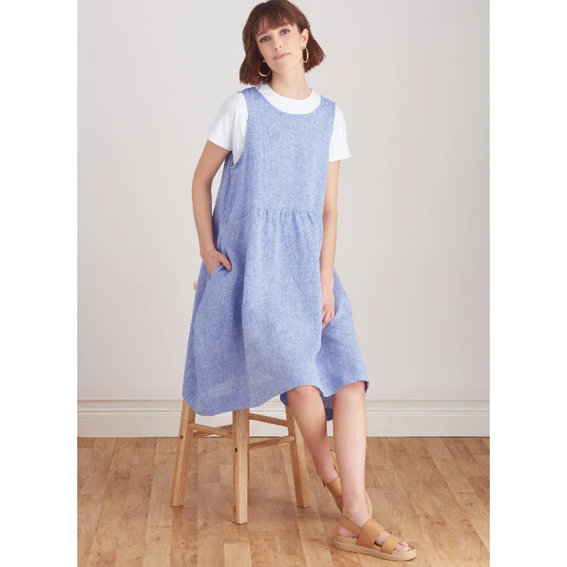 ModernSimplicity Sewing Pattern 9596 Pullover Dress and Top by Elaine Heigl