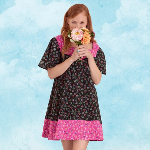Flowy & free-spiritedSimplicity Top and Dress S9477