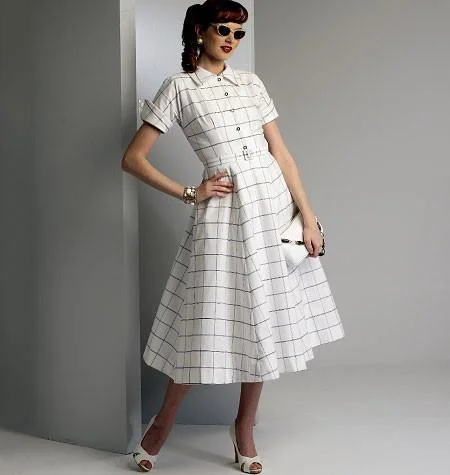 Sci-fi-inspiredVogue Pattern 9000 Vintage misses dress and bolero