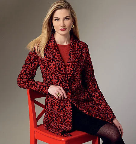 Monochromatic-styleVogue Pattern 9133 Misses' Jacket