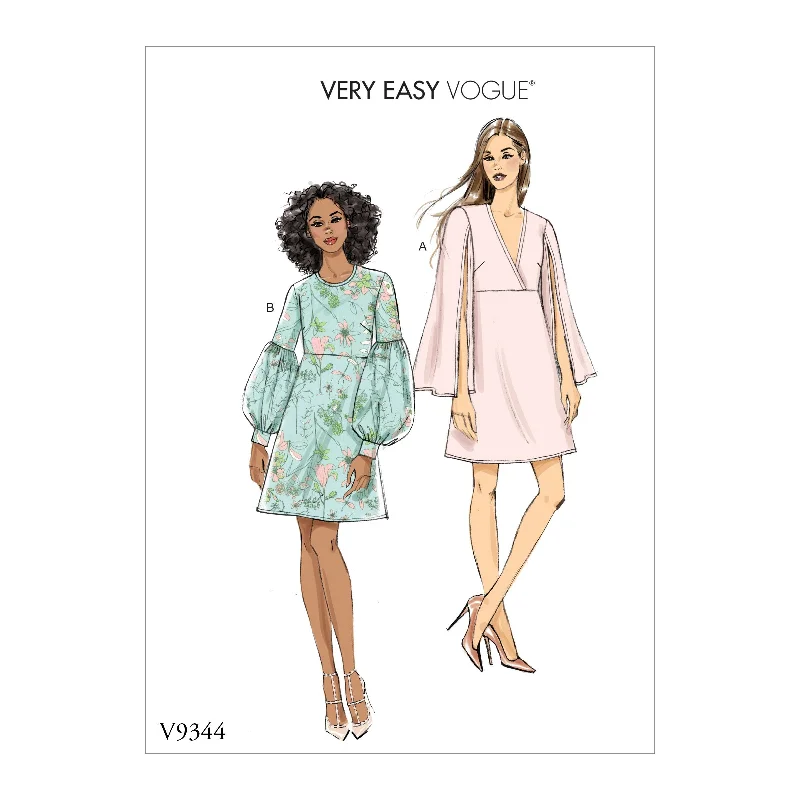 Soft & flowyVogue Pattern 9344 Misses' Dress | Vogue Pattern