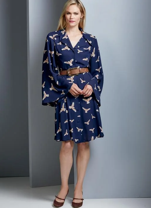 Dreamy chiffonVogue Pattern 9345 Misses' Dress | Vogue Pattern