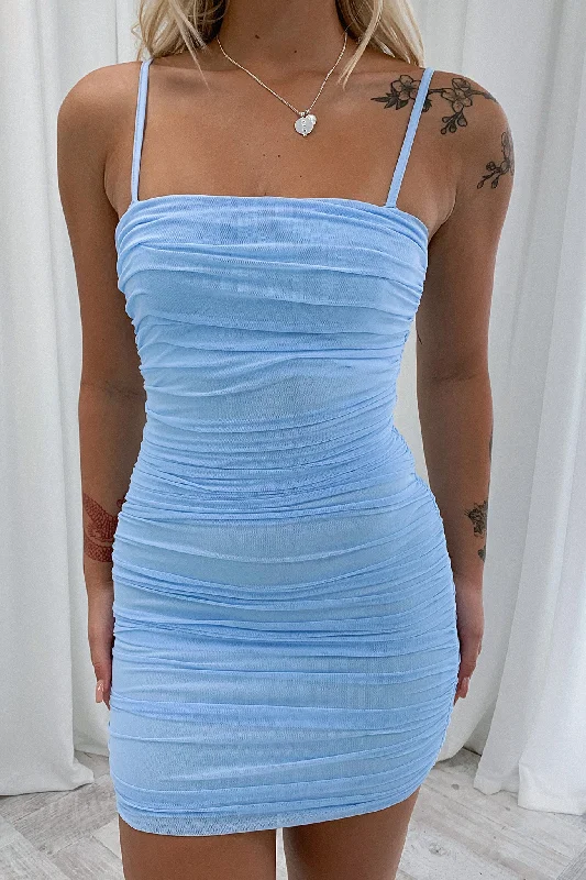 UniqueZena Dress - Baby Blue