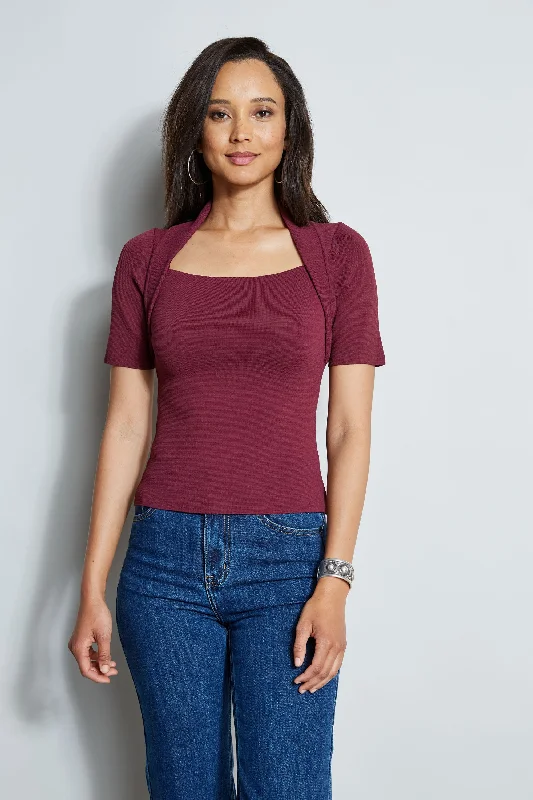 Earthy eleganceContour Sweater