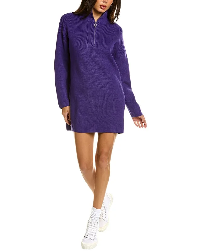 Figure-huggingANNA KAY Wool-Blend Sweaterdress
