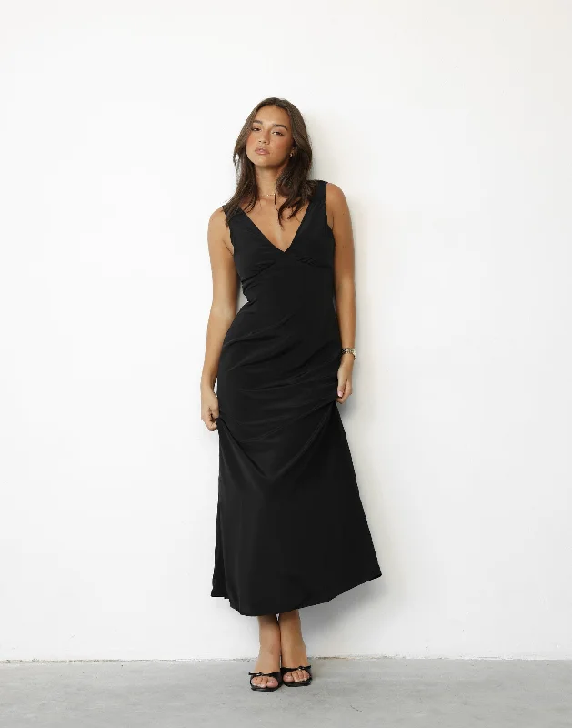 High-end-inspiredArden Maxi Dress (Black)
